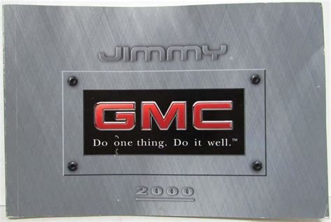 2000 Gmc Jimmy Owners Pdf Manual Ebook Epub